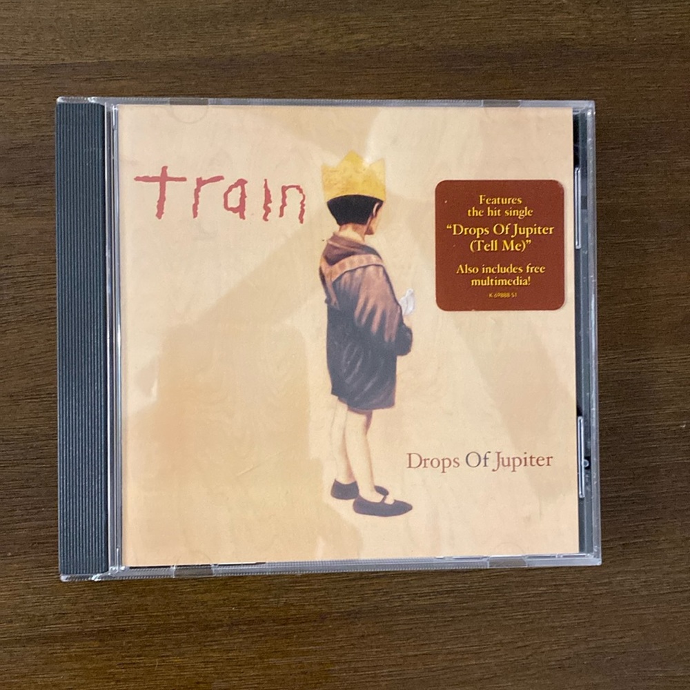 Train Drops of Jupiter CD (No Scratches or Skips) 2001, Sony Music